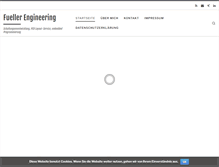 Tablet Screenshot of fueller-engineering.com